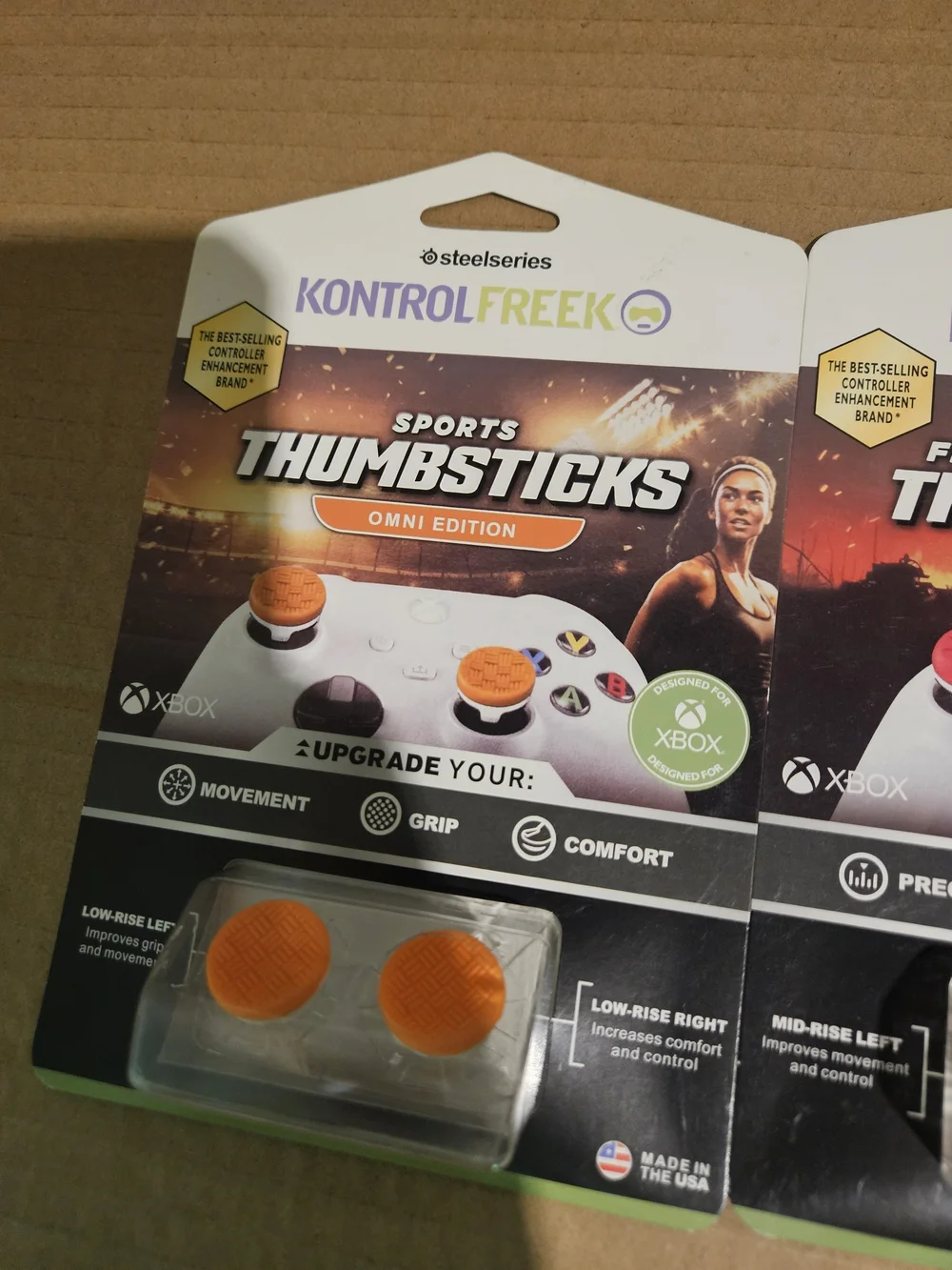 KontrolFreek Inferno Red Thumbsticks for Xbox - Precision AIM & Movement